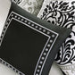 5-Piece Black White Damask Comforter Set