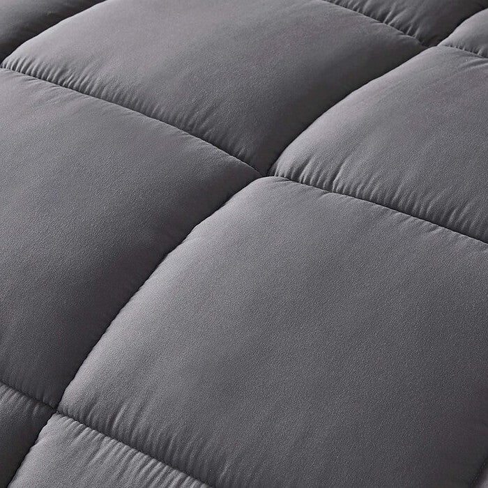 Reversible Microfiber Down Alternative Comforter Set