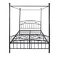 Bed Casa™️-Four-Post Metal Canopy Bed