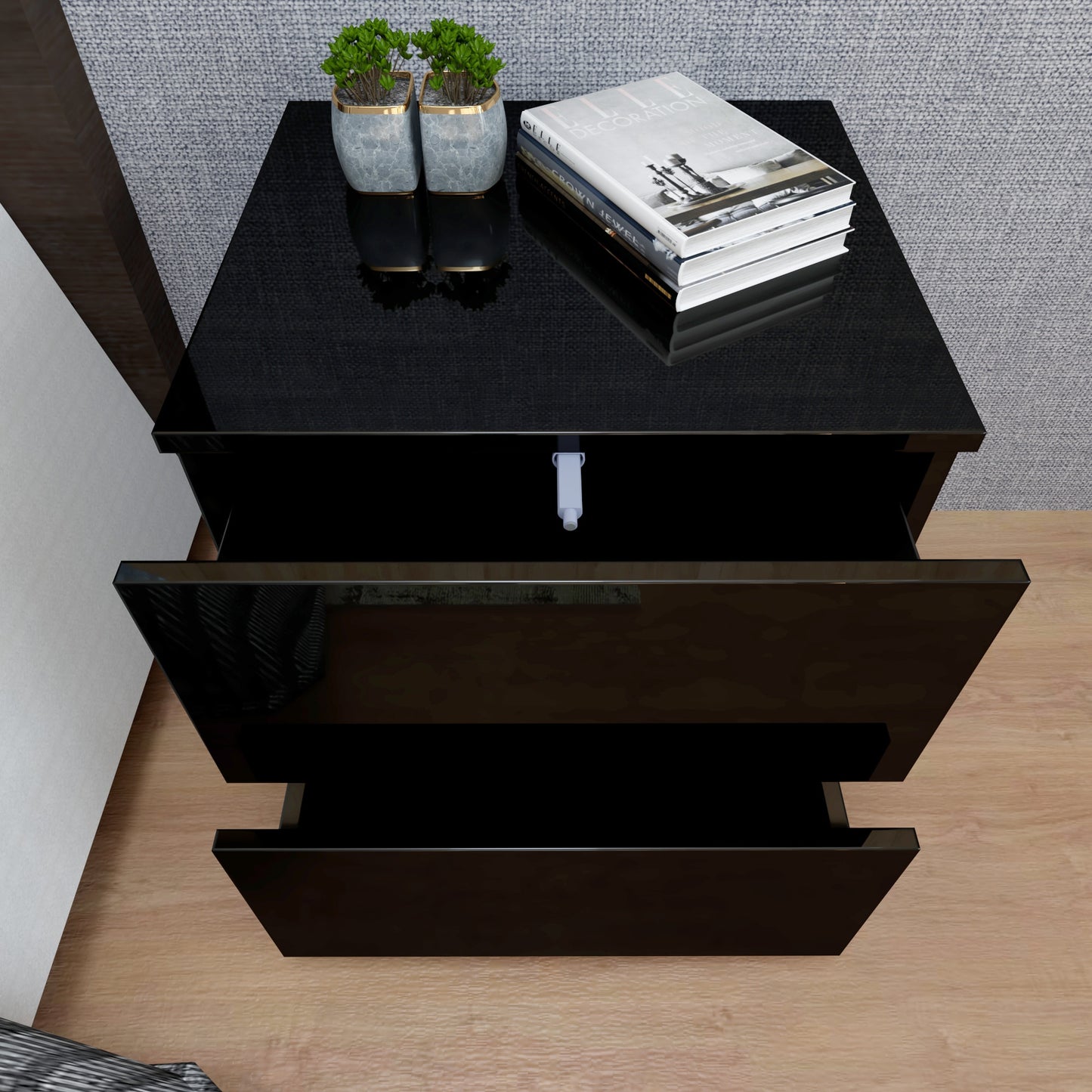 Nightstand With Led Lights