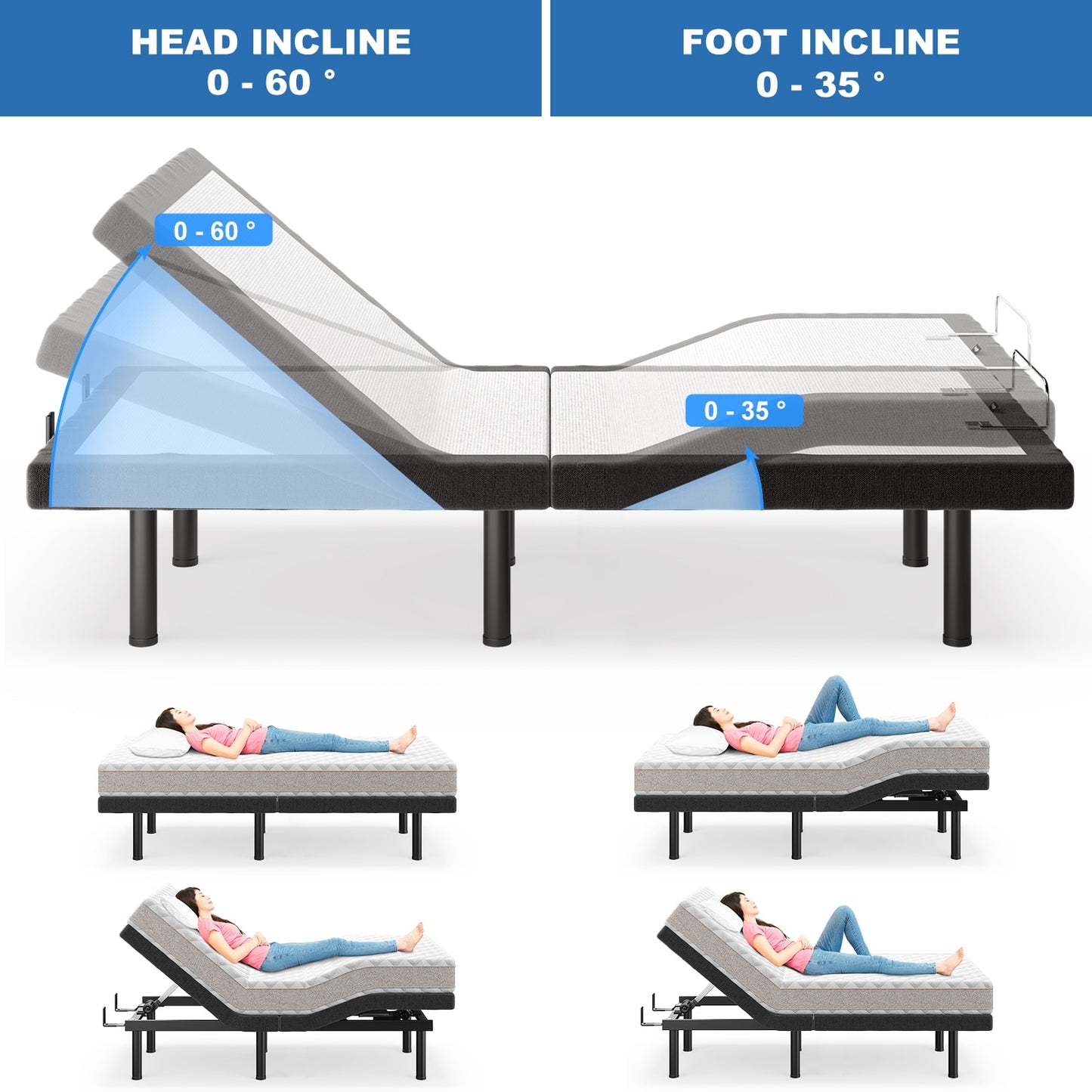 Massage Bed With Remote Control