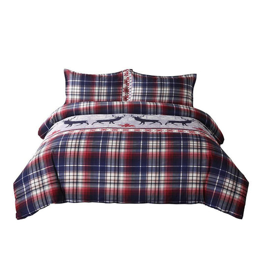 Christmas Series Comfortable Duvet Cover And Pillowcase Set