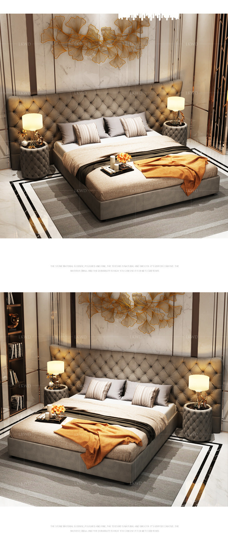 Italian Extra Glamorous Bedroom Set