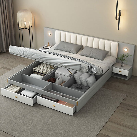 Luxury High Box Storage Bedroom Set