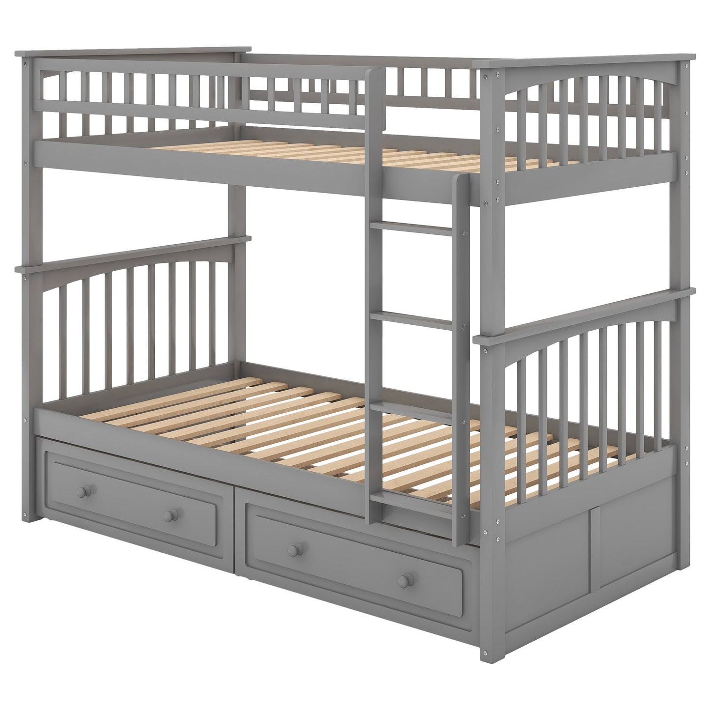 Minimalist And Modern Twin Bunk Bed