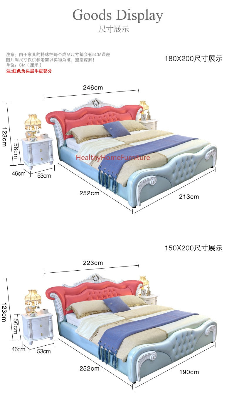 Master Piece™️ European Solid Wood Bedroom Set