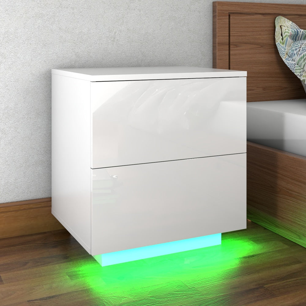 Nightstand With Led Lights