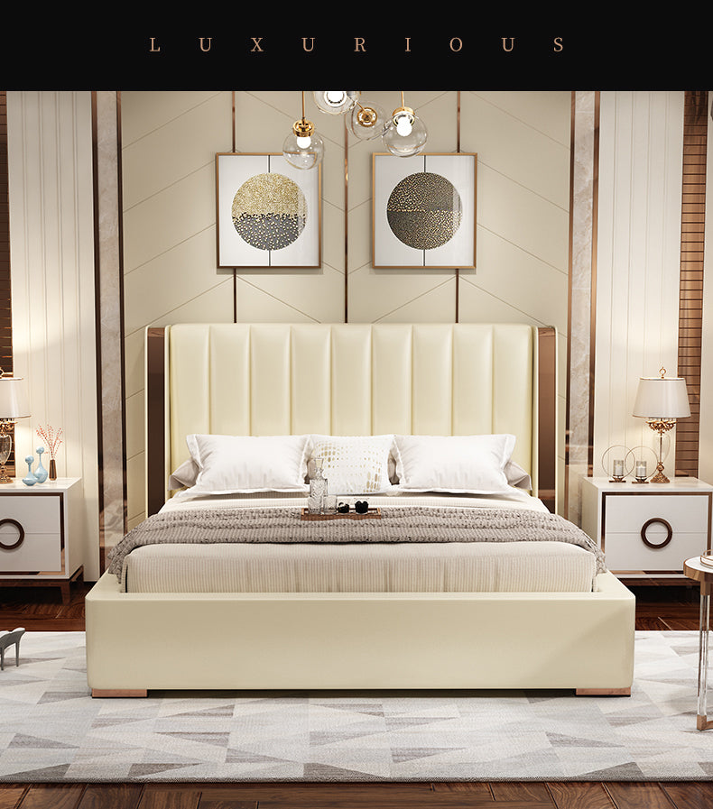 Leather Affair™️-Luxurious Bedroom Set