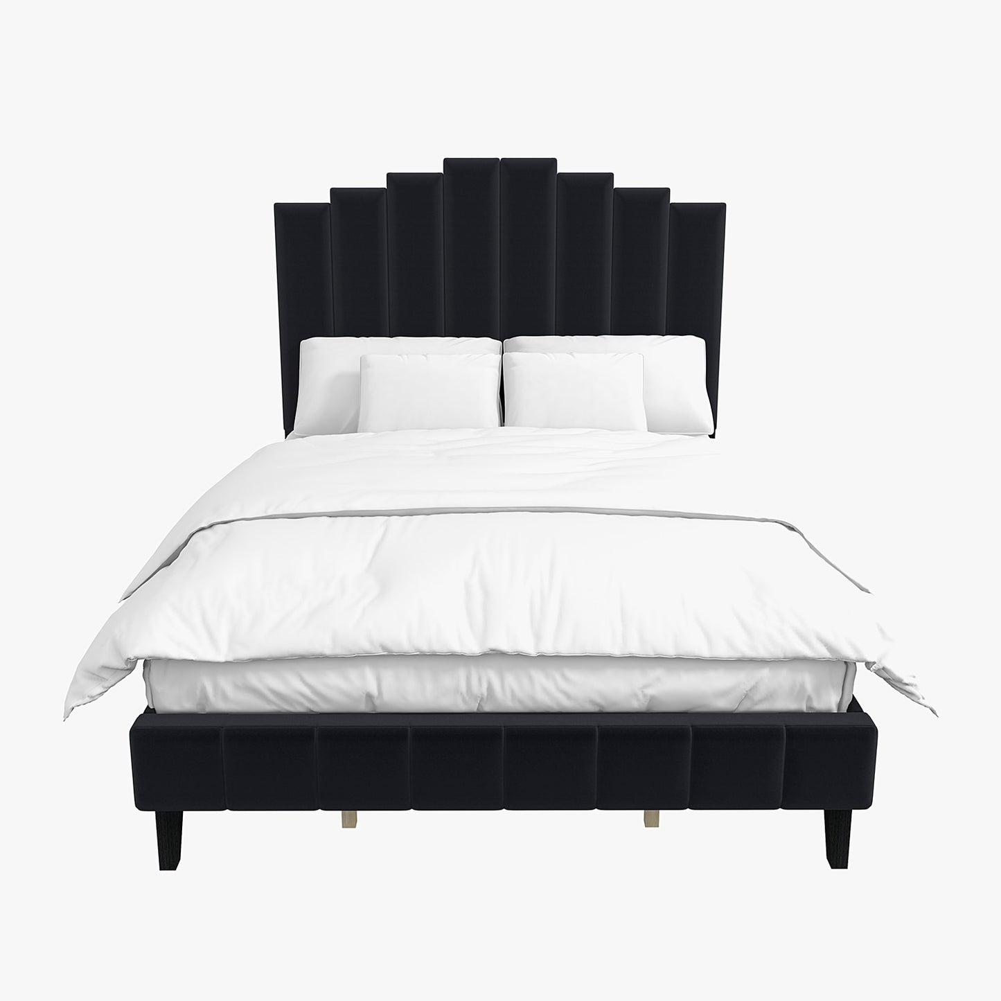 Pharsalia Platform Bed- With Headboard & Footboard