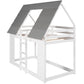 Modern Bunk Bed With Built-in Ladder