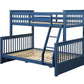 Harley  Storage Bunk Bed With Navy Blue Finish