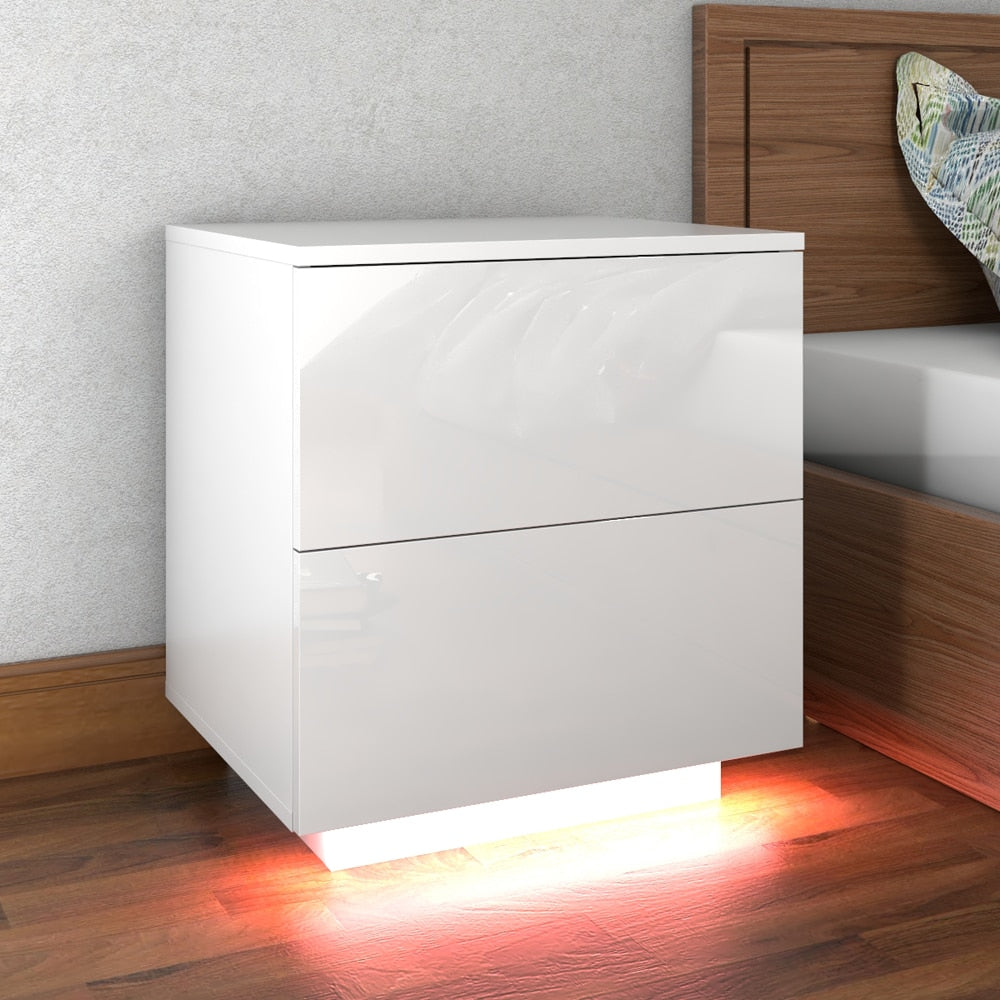 Nightstand With Led Lights