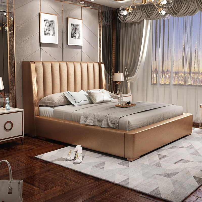 Leather Affair™️-Luxurious Bedroom Set