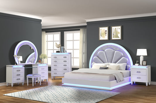 Perla LED Bedroom Set