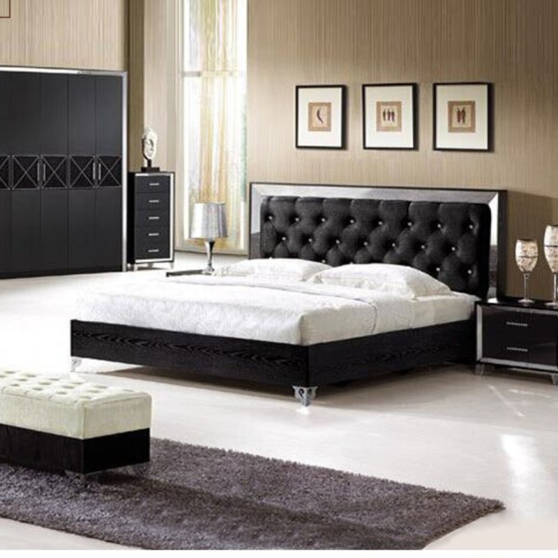 Tufted King Size Complete Bedroom Set